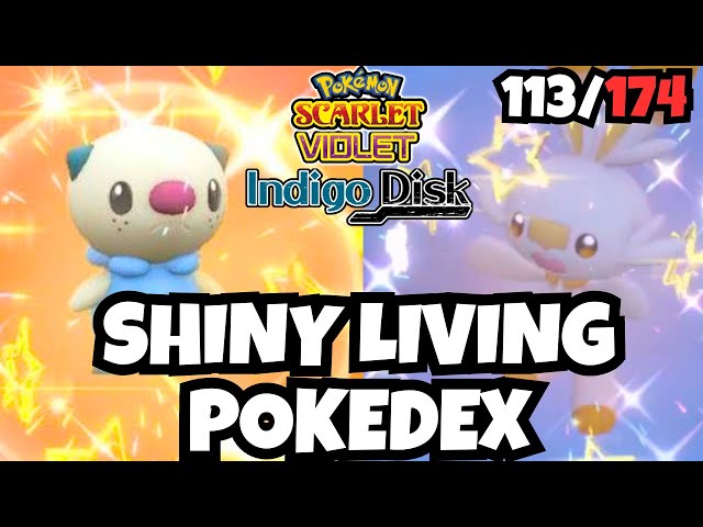 🔴REVENGE of the SHINY OSHAWOTT | Pokemon Indigo Disk ✨SHINY Living Dex 113/174✨