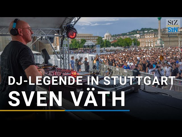 So heizt Techno-Legende Sven Väth Stuttgart ein