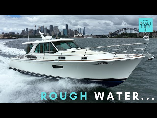 ALL Conditions thrown at this Sabre 43 Salon Express - Test Drive