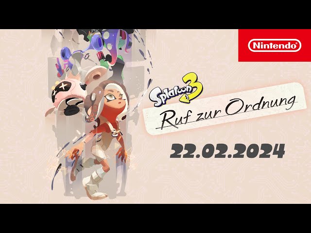Splatoon 3: Erweiterungspass, Welle 2: Ruf zur Ordnung erscheint am 22. Februar! (Nintendo Switch)