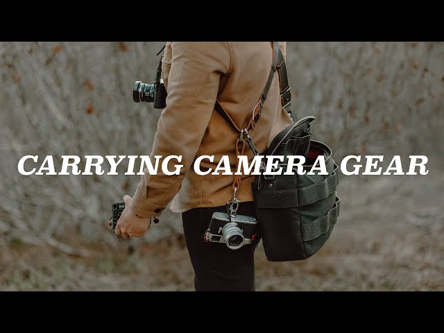The Best Way to Carry Camera Gear (MUST HAVE for Wedding Photography)