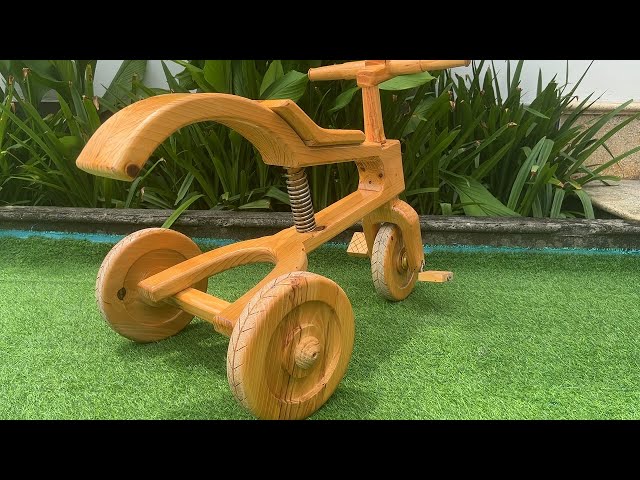 The Skillful Carpenter - How To Make A Beautiful Bicycle In 2 Days