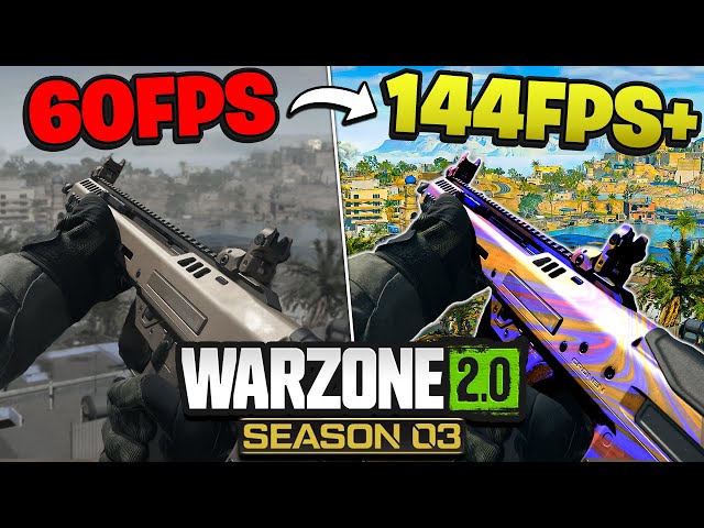 *NEW* BEST PC Settings for Warzone 2 SEASON 3! (Max FPS & Visibility)