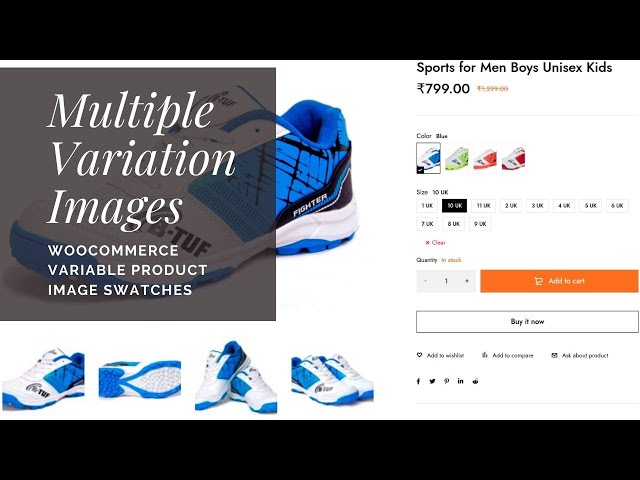 How to add Multiple Images to Variable Products Listing | WooCommerce Product Variants Images