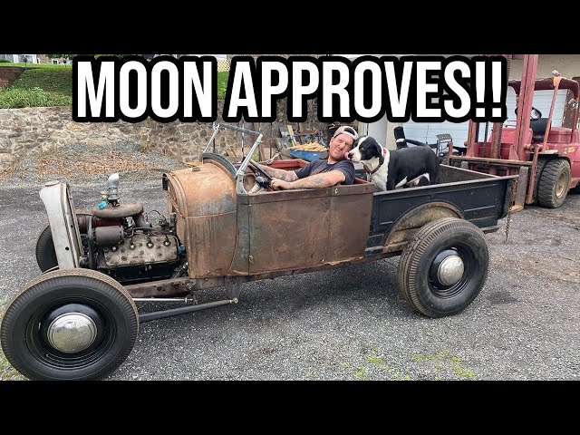 1929 Ford Roadster Pickup Gets A Chopped Windshield and A NEW Bed!!!!