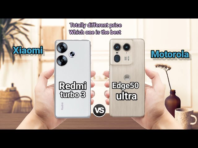 Xiaomi Redmi turbo 3 vs Motorola edge 50 ultra