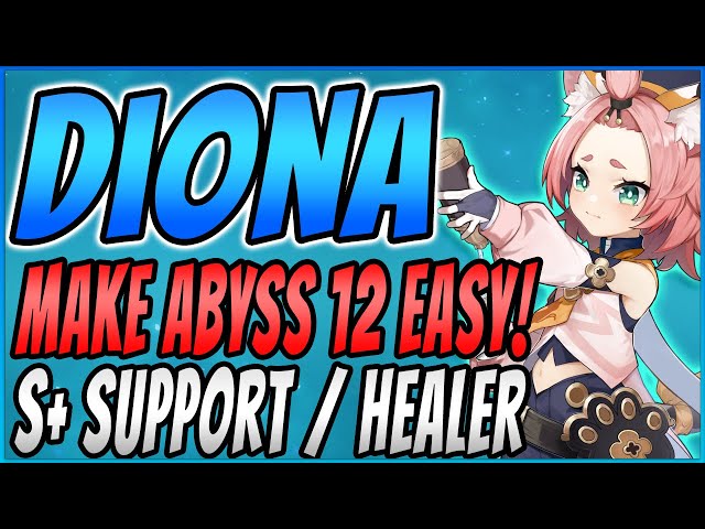 Diona S+ Support Healer BUILD | Best Tips, Artifacts & Weapons | Genshin Impact Character Guide