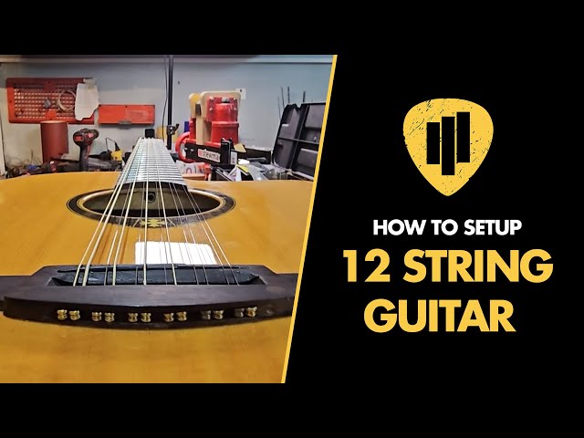 Paano mag-setup ng 12-string guitar?