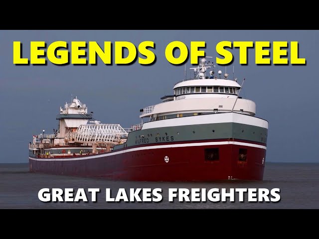 37 Massive Great Lakes Freighters - Big Steel in Motion!