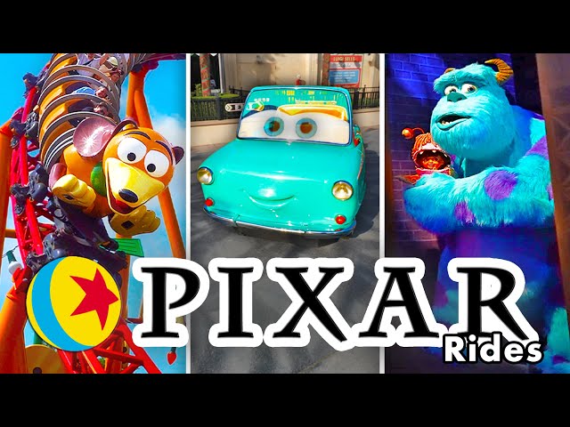 Pixar Rides at Disneyland and Walt Disney World - Toy Story, Cars, Incredibles and More