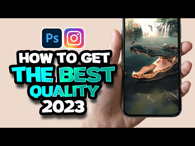 Photoshop Export Settings for Instagram (FOR BEST QUALITY)