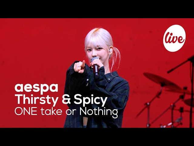 [4K] aespa - “Thirsty & Spicy” Band LIVE Concert [it's Live] K-POP live music show