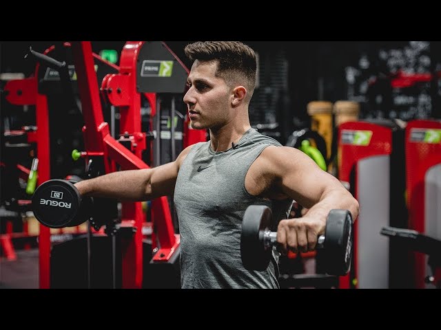 How To Dumbbell Lateral Raise - The Right Way! (BIG SHOULDERS!)