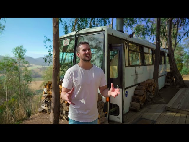 Converted School Bus Finds Success As Luxury Off-Grid Airbnb | Huntingdon Tier Forest Retreat, TAS