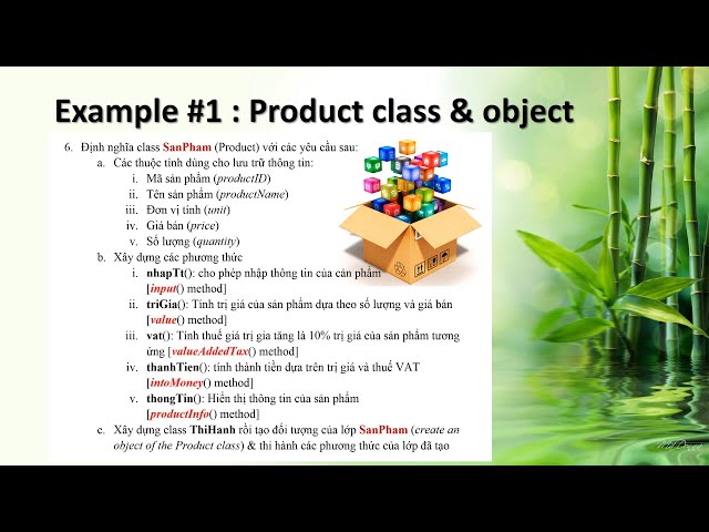 Class and Object in JAVA