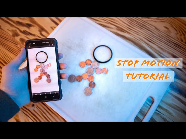 Making a STOP MOTION Video with only a SMARTPHONE