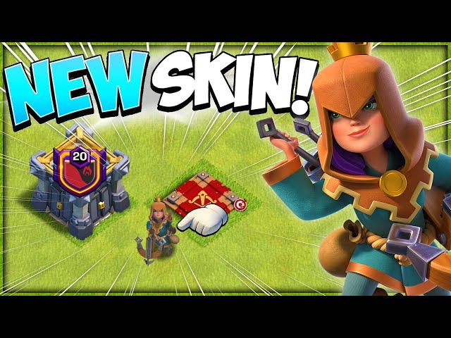 New Queen Skin is Flawed?! February 2021 Gold Pass Gameplay in Clash of Clans