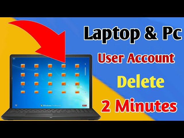 Computer Me User Account Kaise Delete Kare | How To Delete Laptop User Account 100% | Windows 7