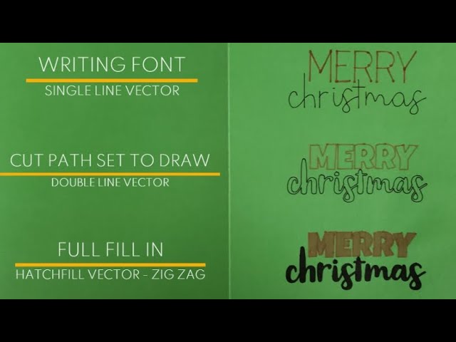 Single line Writing Text, Fill In Text, Bubble Letter Cricut Draw Text feature - Hatchill SVG