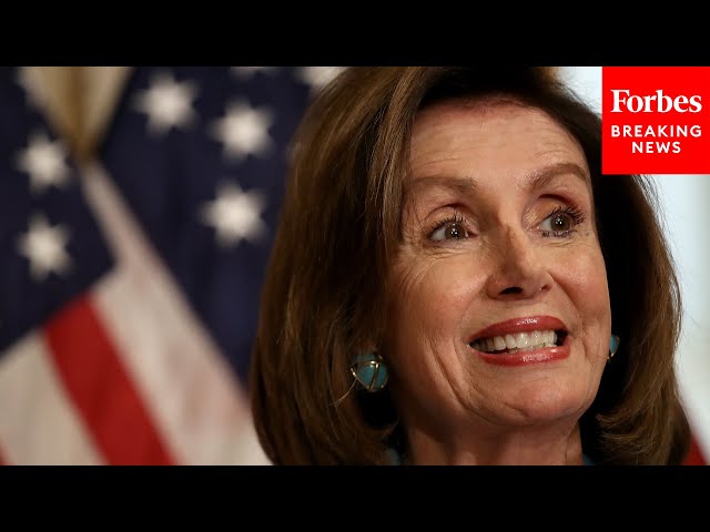 Watch Some Of The Standout Moments From Speaker Of The House Nancy Pelosi | 2021 Rewind