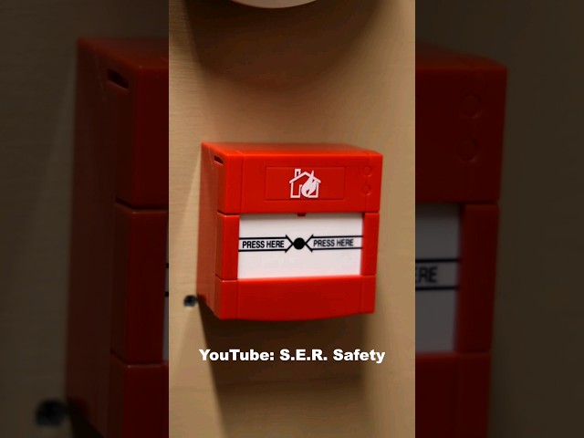 Call Point Fire Alarm Activation | #shorts