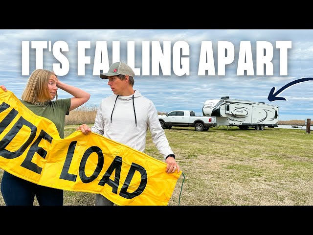 Our RV is FALLING APART!? Cross Country RV Road Trip to Baja California