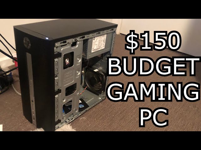 I Built A $150 GAMING PC