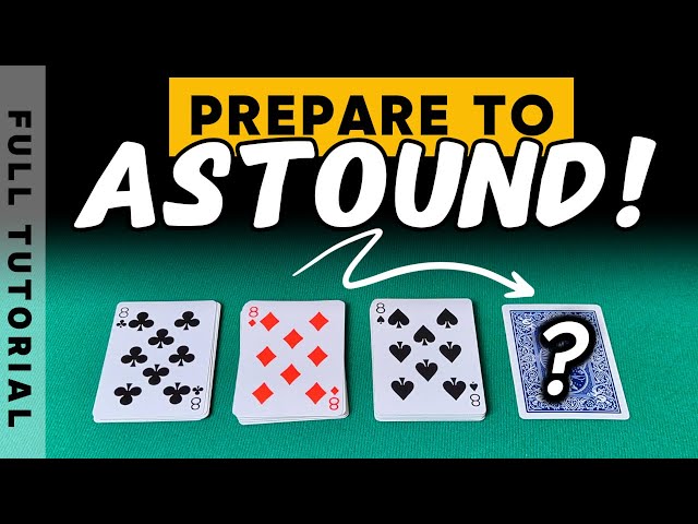Prediction Impossible: Easy to Master Card Trick Tutorial!