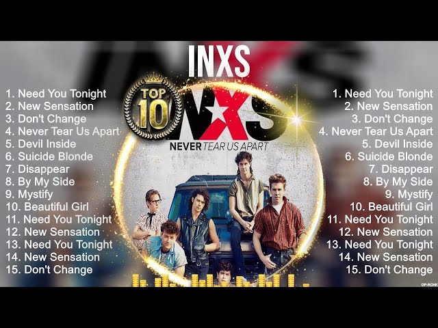 INXS Greatest Hits ~ Best Songs Of 80s 90s Old Music Hits Collection