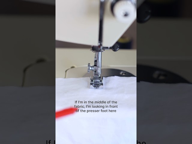 How to Sew in a Straight Line #sewingtutorial #sewingtips