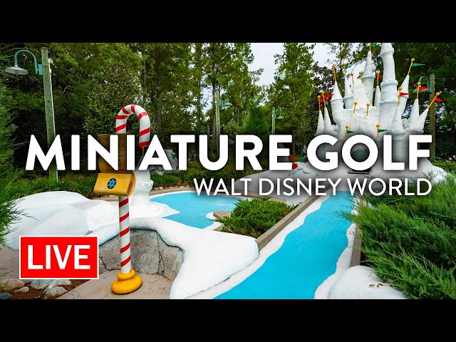 🔴LIVE An Evening of Miniature Golf at Winter Summerland in Walt Disney World