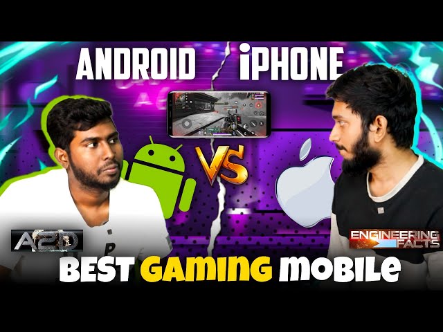 Which phone is BEST for GAMING? iPhone vs Android, ft. @A2DChannel