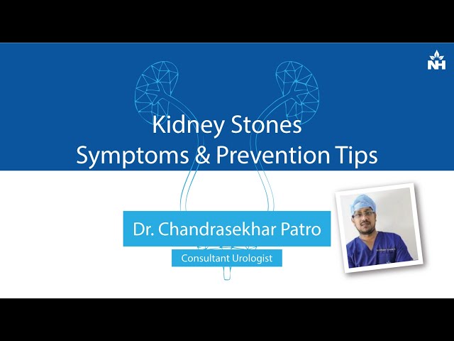 What are Kidney Stones? Symptoms and Prevention Tips | Dr. Chandra Sekhar Patro