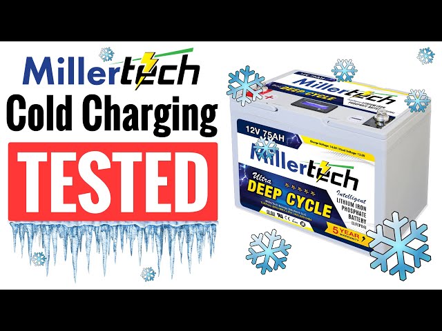 Testing The BMS Cold Charging Protection On A MillerTech Lithium Battery