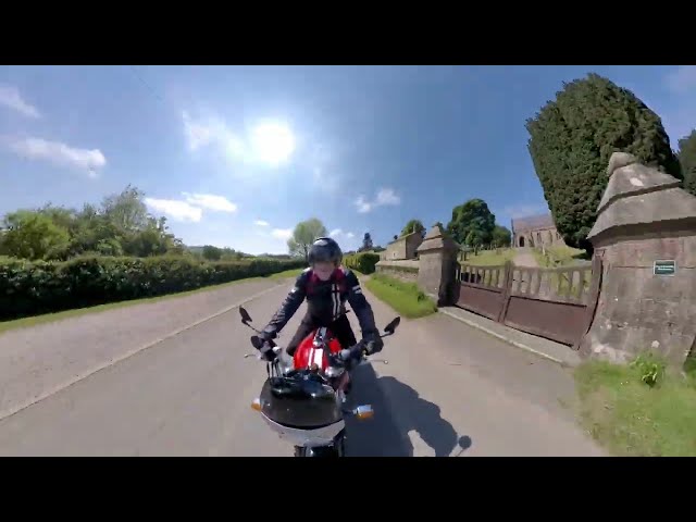 Taking the Continental GT 650 to Nidderdale