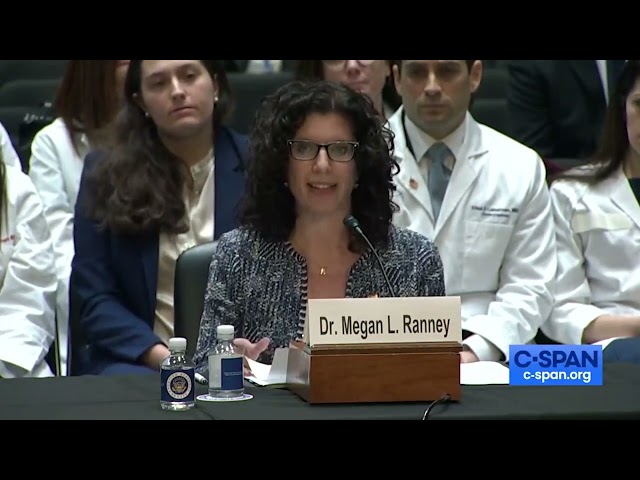 Dean Megan Ranney testifies on gun violence as a  public health crisis before Congress