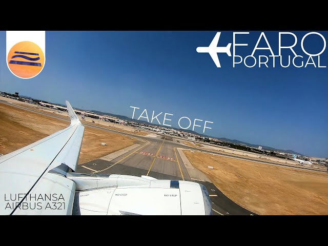 Take Off ✈ Faro Airport | Algarve | Portugal