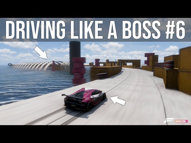 DRIVING LIKE A BOSS COMPILATION #6 - Forza Horizon 5 Ultimate Stunts!!
