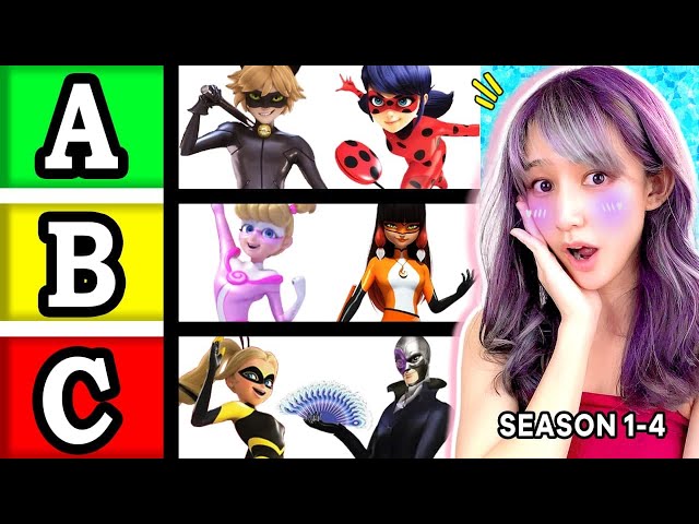 RANKING ALL MIRACULOUS TRANSFORMATIONS & OUTFITS (Seasons 1- 4)  | Tales of Ladybug and Cat Noir