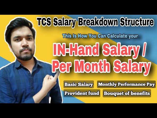 TCS Salary Breakup Structure Explained | In-Hand Salary For TCS Employee | TCS CTC Vs In-hand Salary
