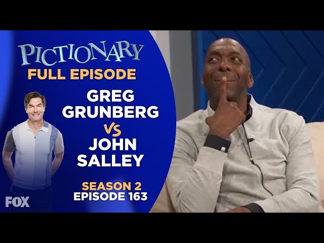 Ep 163. Pitfall Pictures | Pictionary Game Show - Full Episode: Greg Grunberg & John Salley