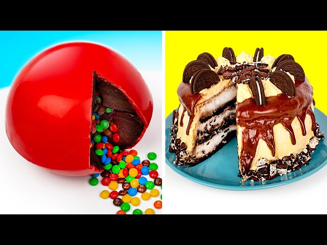 Yummy DIY Cakes || Giant Oreo And M&M's Cakes At Home!