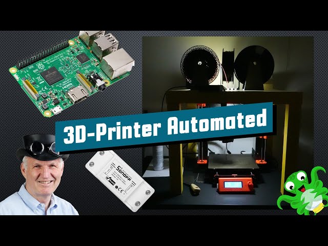 #356 Save Energy by automating your 3D-printer (Raspberry safe shutdown, OctoPrint, Sonoff)