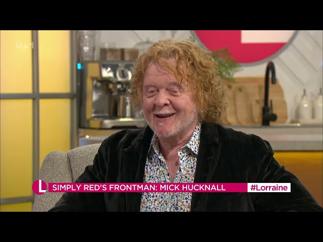 Mick Hucknall (The Frantic Elevators, Simply Red) His New Album And Tour On Lorraine [31.05.2023]
