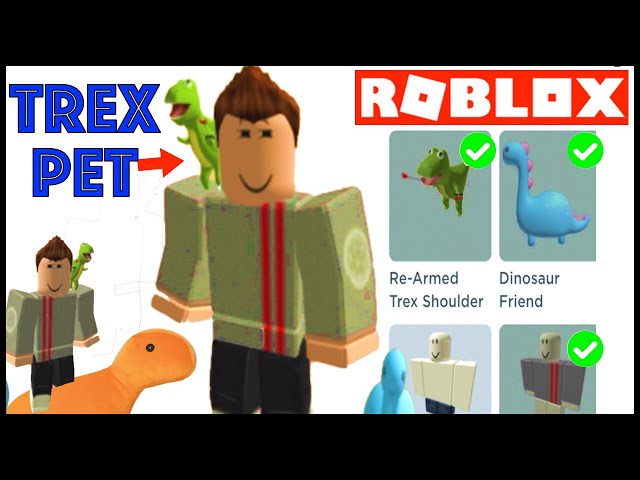 Making my Avatar in ROBLOX w/ Dinosaur Pets | Yummy Gummy - Family Gaming