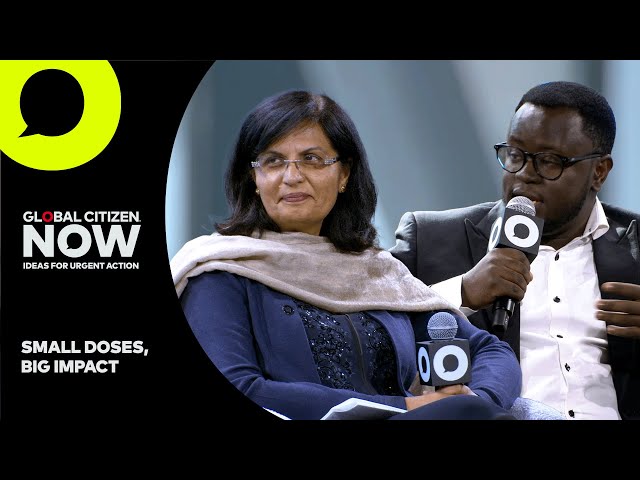 Andrew Ddembe and Dr. Sania Nishtar on Vaccine Access and Vitality | Global Citizen NOW New York