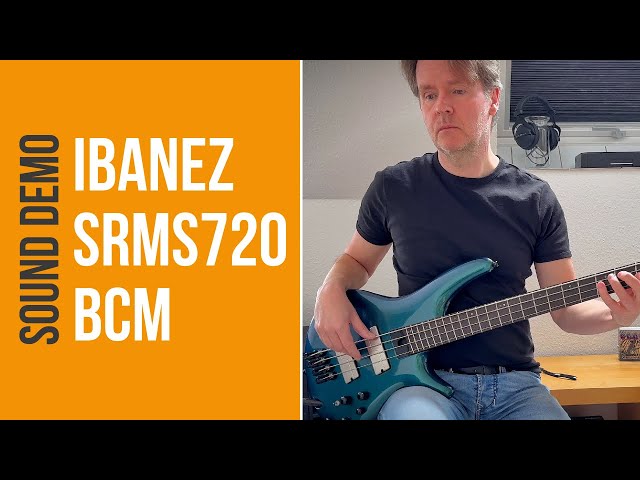 Ibanez SRMS720 BCM - Sound Demo (no talking)