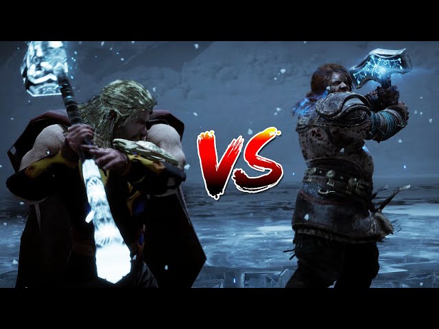 MCU Thor VS GOW Thor - Who Will Win? | God of War Ragnarok VS Marvel PS5 Mod