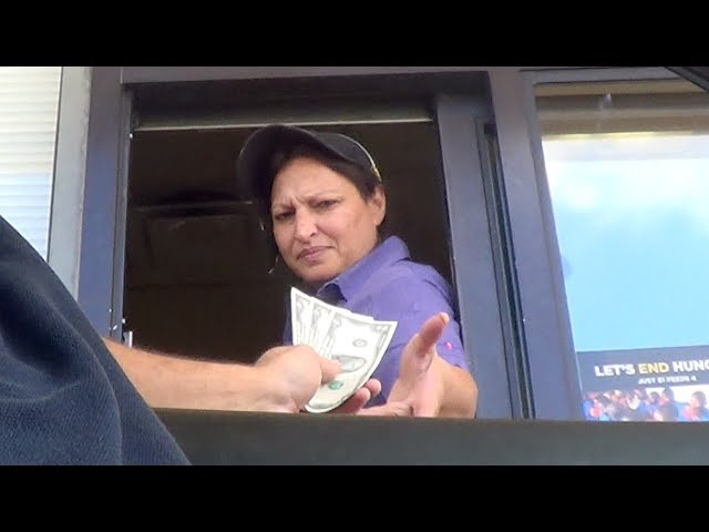 $2 bills at fast food drive-thrus: what will happen? bonus from The Two Dollar Bill Documentary