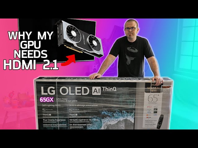 My GPU is NOT ENOUGH for this 120Hz 4K OLED TV - LG 65GX Gallery Series